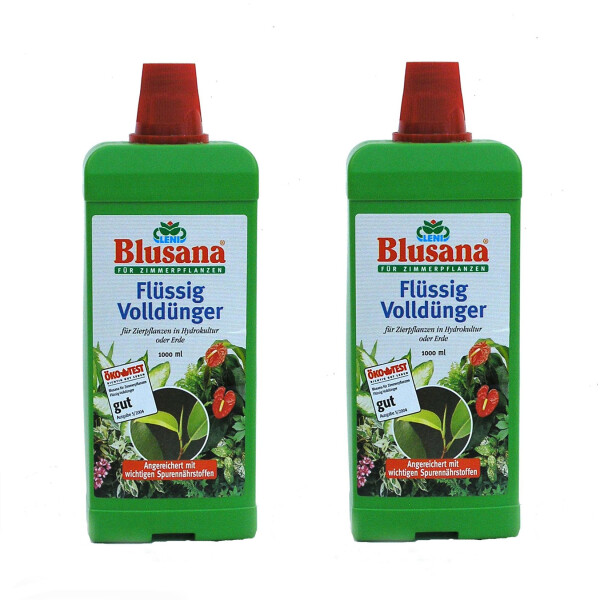 Set 2 x 1000 ml Dünger flüssig Blusana Leni