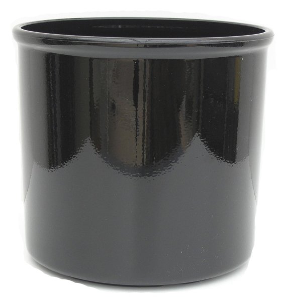 Kunststoff Hydro Blumentopf Corona schwarz