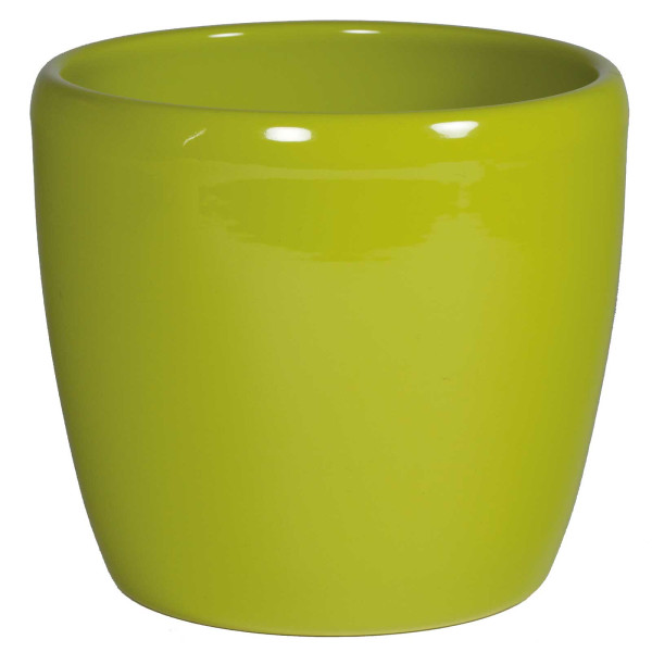 B Ware Keramik Hydro Blumentopf Venus schilfgrün